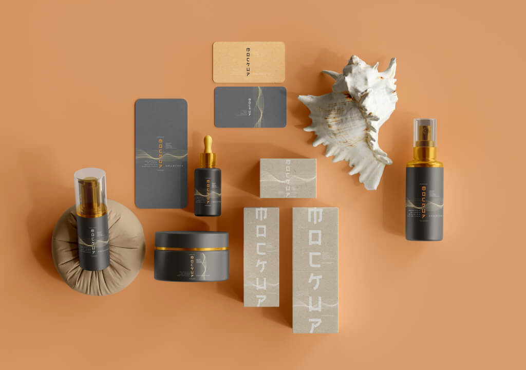 Beauty Product Packaging Mockup downloadable design resource image 21